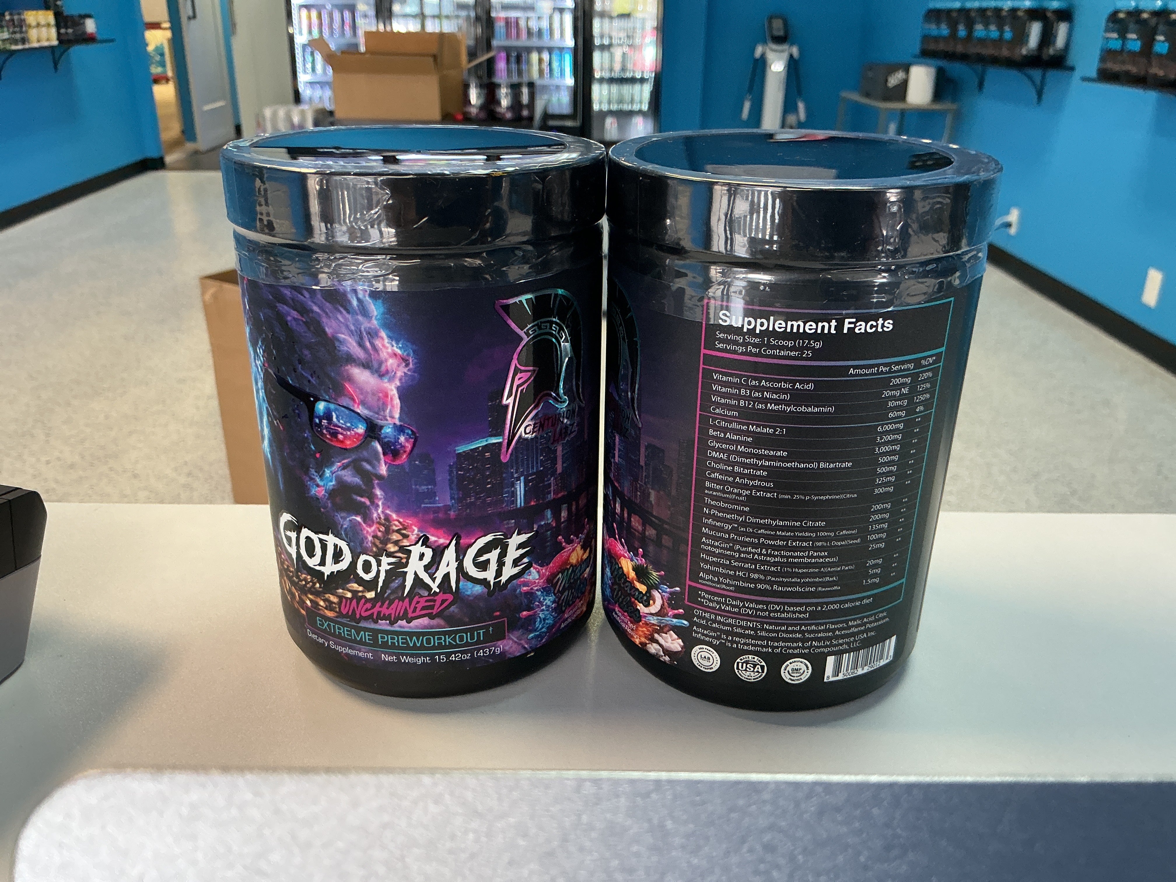 God of Rage - Centurion Labz - ATX Supplements & Nutrition