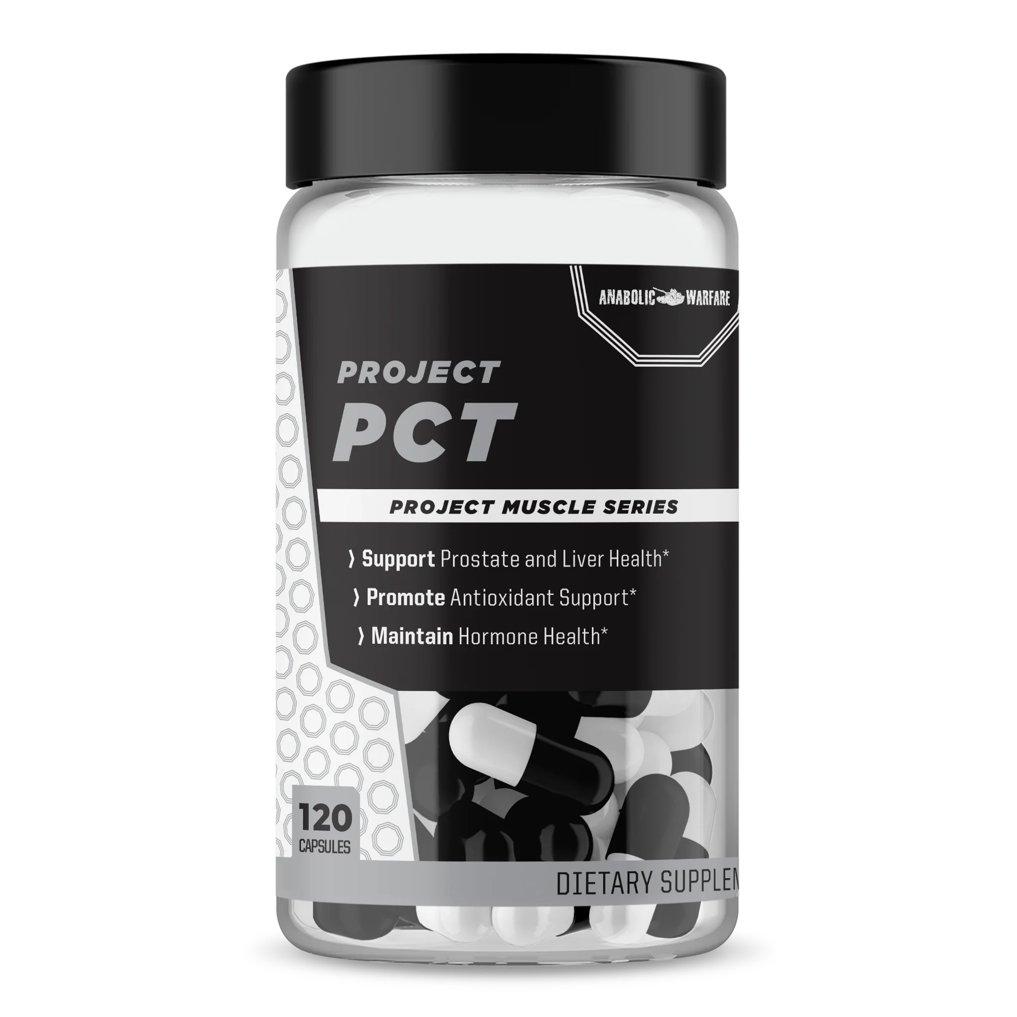 Project PCT (Test-Booster & Estrogen Blocker) - Anabolic Warfare - ATX Supplements & Nutrition