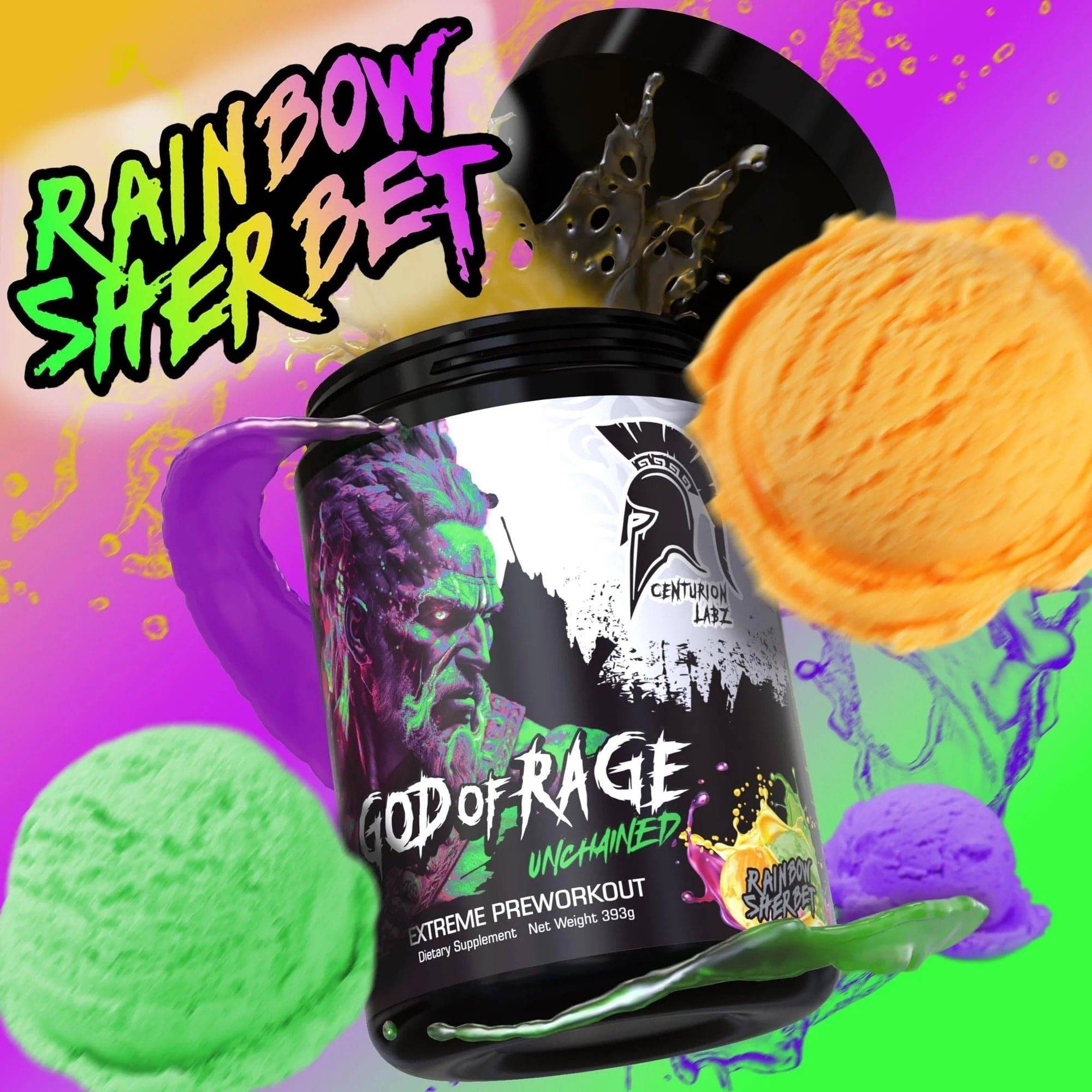 God of Rage (Extreme Pre-Workout) - Centurion Labz - ATX Supplements & Nutrition