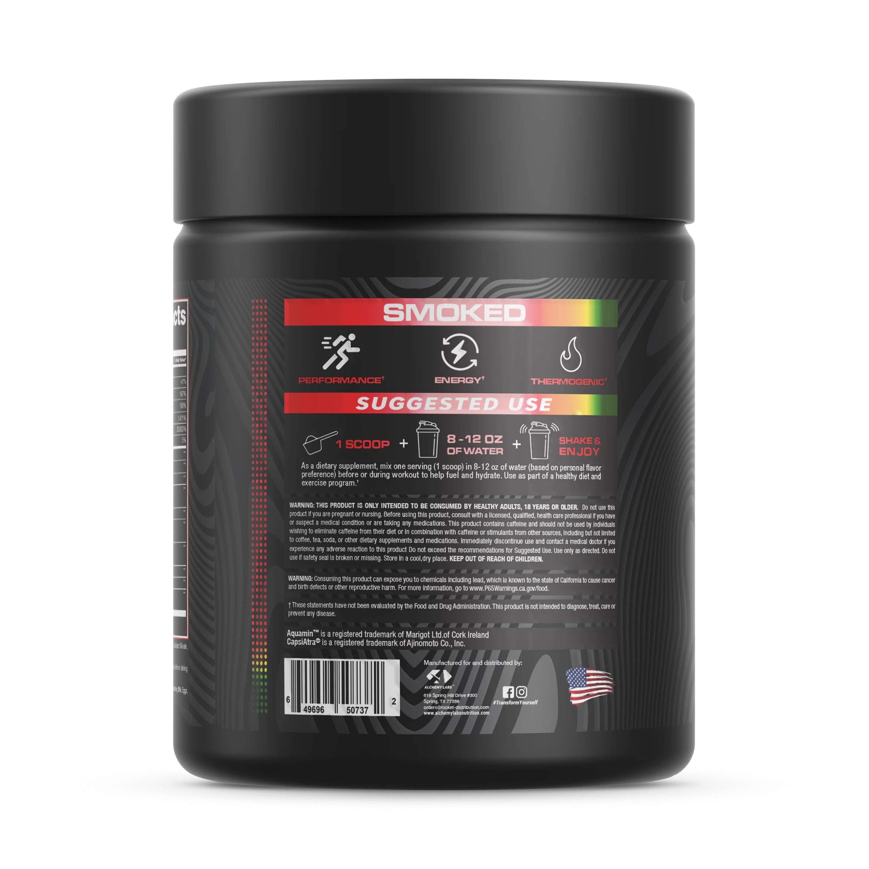 Smoked Pre-Workout - Alchemy Labs - ATX Supplements & Nutrition