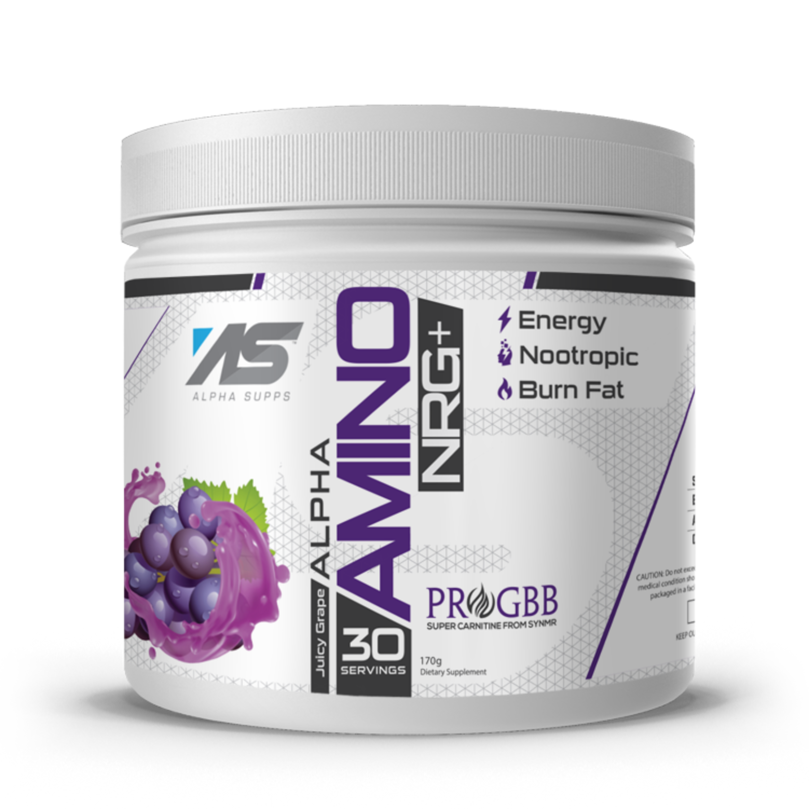 Amino NRG+ (BCAAs) - Alpha Supps - ATX Supplements & Nutrition