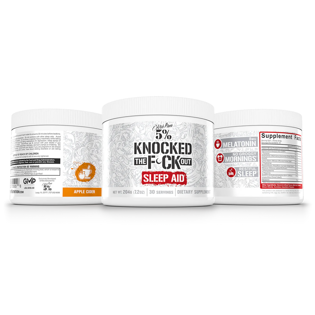 Knocked The F*ck Out (Sleep Aid) - 5% Nutrition - ATX Supplements & Nutrition