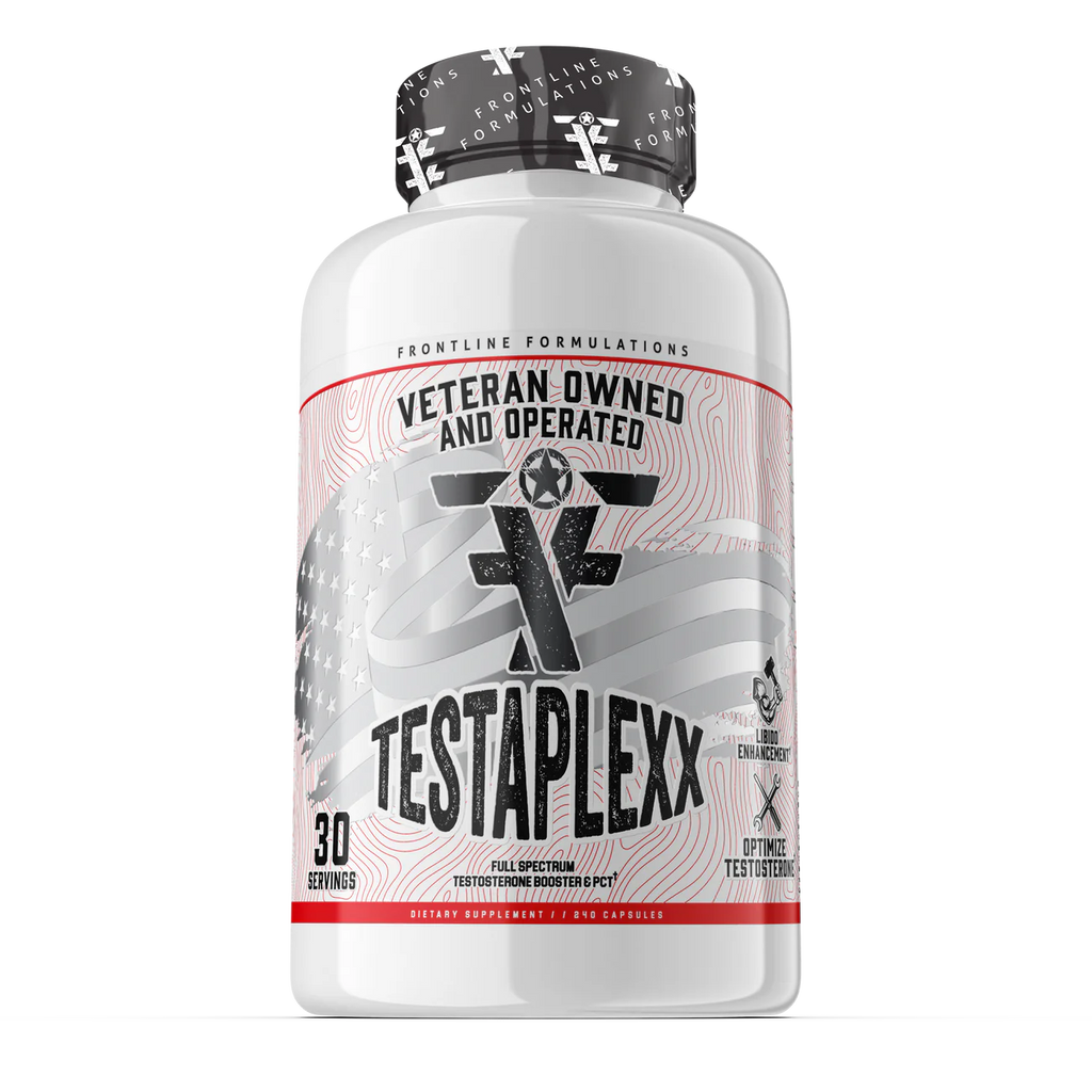 Testaplexx (Natural Testosterone Booster) - Frontline Formulations - ATX Supplements & Nutrition